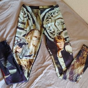 Star Wars Chewbaca and Han Solo Leggings